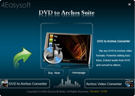 4Easysoft DVD to Archos Suite screenshot